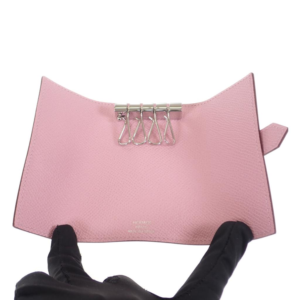 HERMES   Key Holder  Morve Silvestre Epsom Women