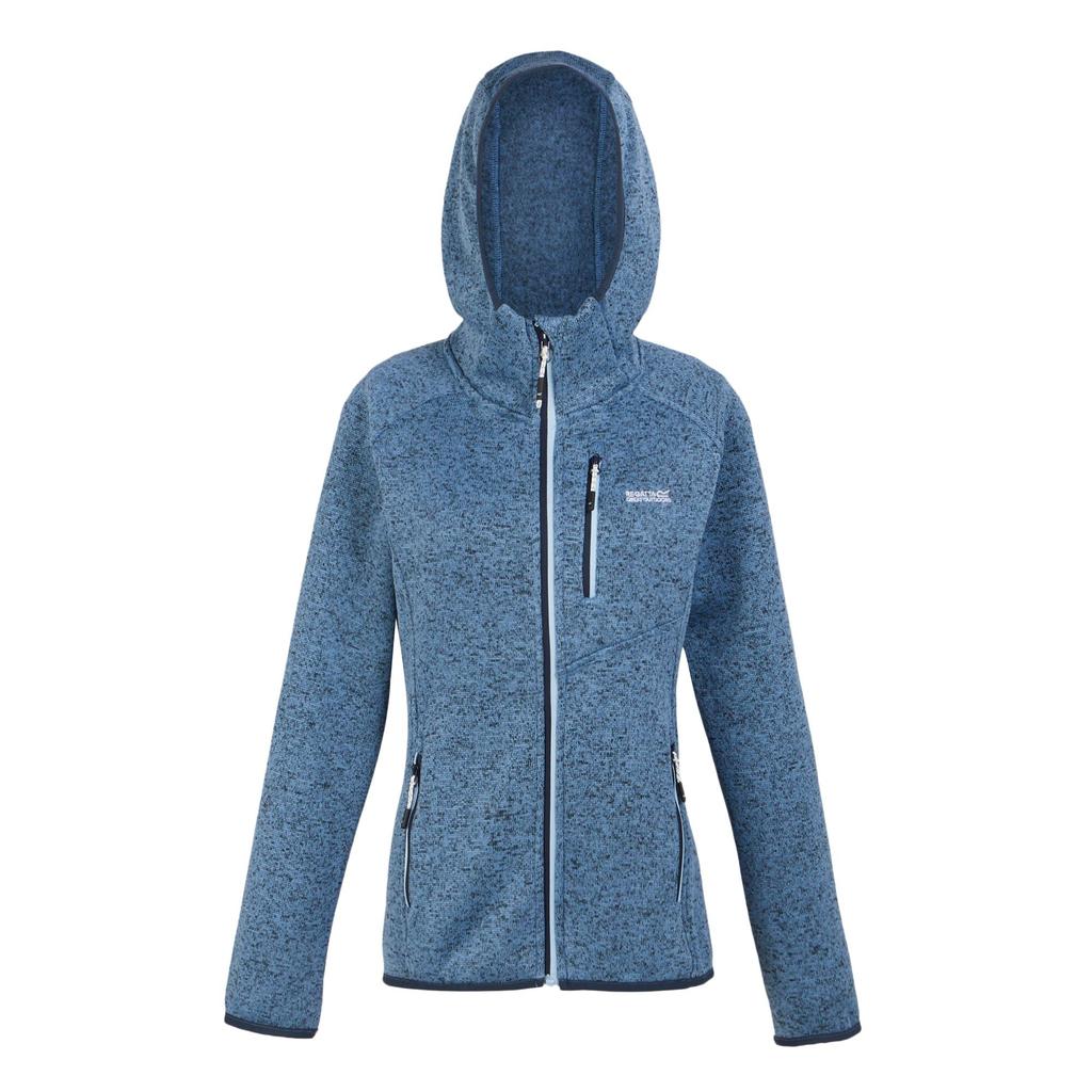 Regatta Womens/Ladies Newhill Marl Hooded Fleece Jacket