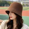 Fine Straw Bucket Hat Women's Summer Sunscreen Plain Bucket Hat Vacation Straw Hat Foldable Fashion Sun Hat