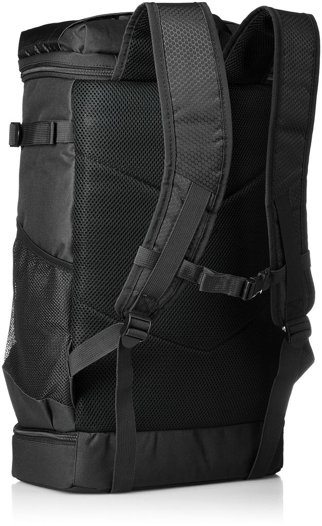 Captain Stag Backpack (21L) B5 PC/Tablet Compatible, Square Style, Black
