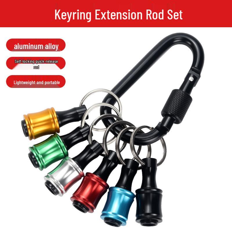 Daten Bit Aufbewahrung Schlüsselanhänger Sechskant Schaft Verlängerungshülse Adapter Werkzeugsatz