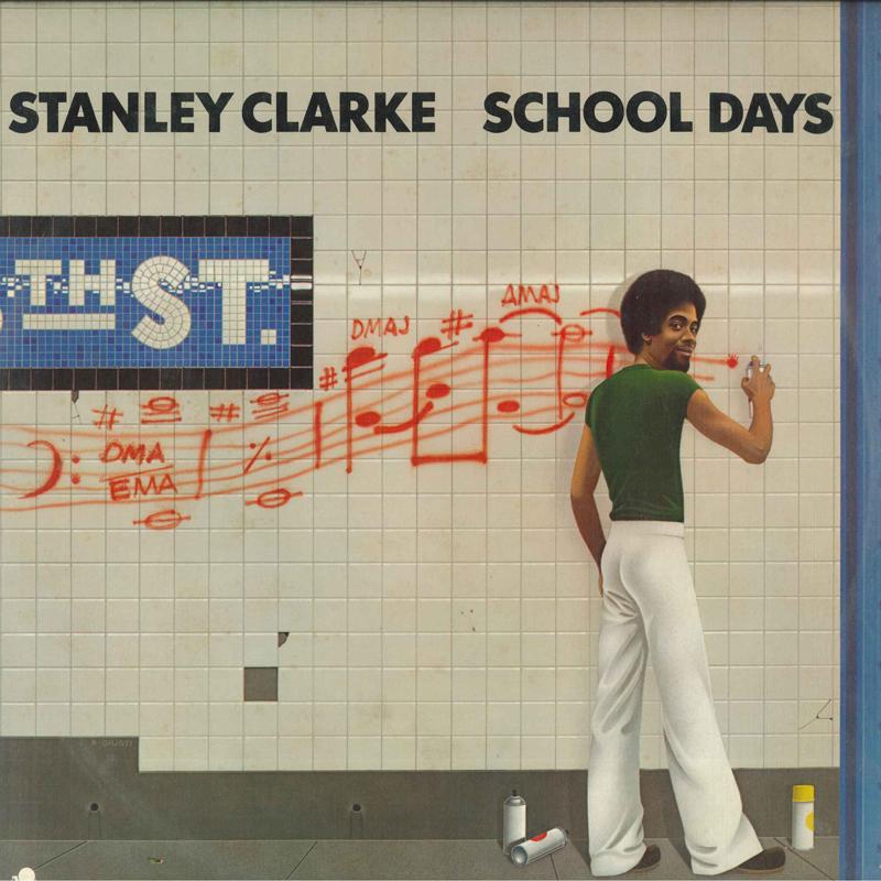 

LP Record STANLEY CLARKE - School Days NE900 Nemperor Record 1977 US Jazz Used
