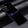 Cool Car L-la-Da Fashion Logo Design Phone Case For Samsung Galaxy S26 S25 S24 S23 S22 S21 Plus Ultra Note20 Soft Black