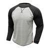 Plus Size Men's Long Sleeve T-shirt European And American Men's Shirt Top
