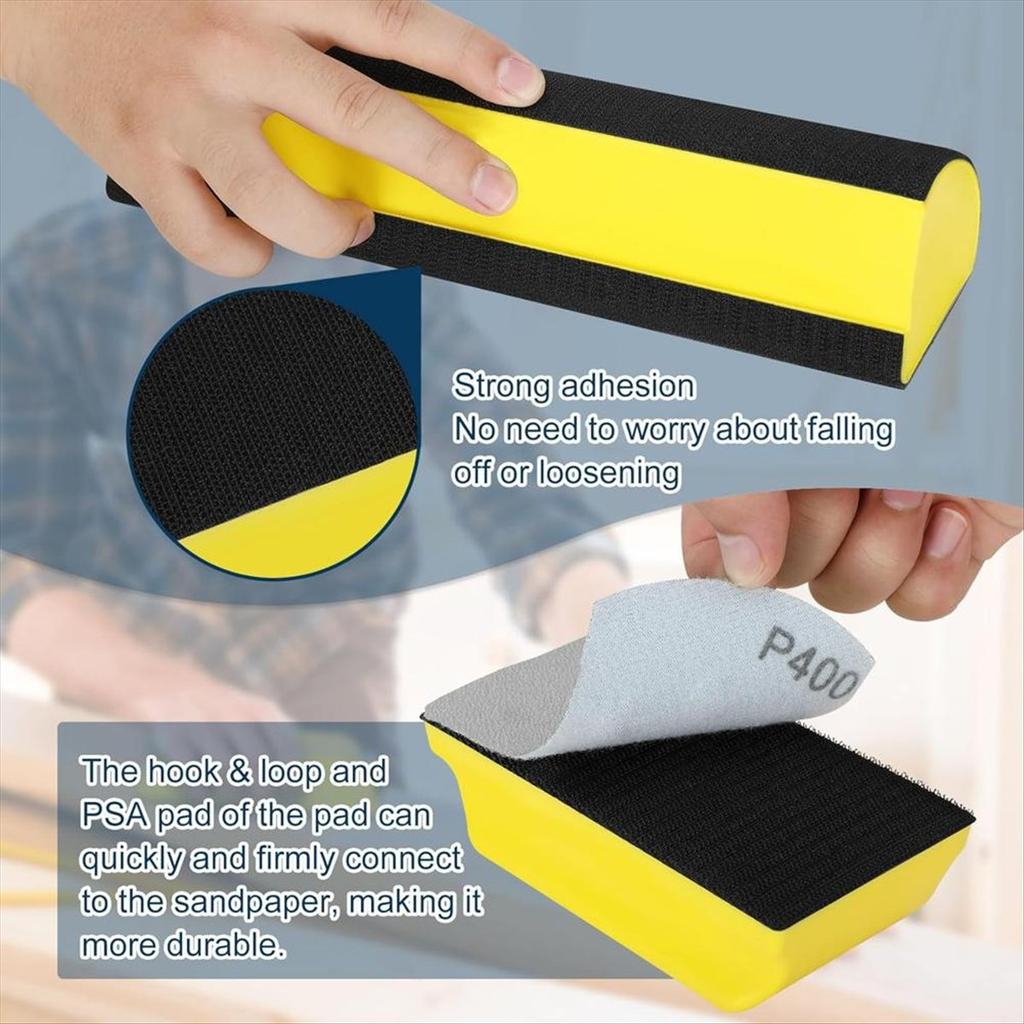 NEW_Sanding Blocks Auto Body, Hand Sanding Block Set 7pcs