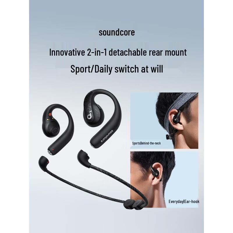 SoundCore AeroFit Pro Open-Ear Wireless Bluetooth Headphones