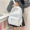 Star Cute Stylish Printed Student Backpack For Girls School And Daily Use