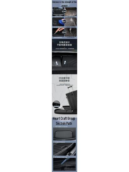 Zeekr 007 Trunk Mat 2024-2025 TPE Tail Box Interior Decor
