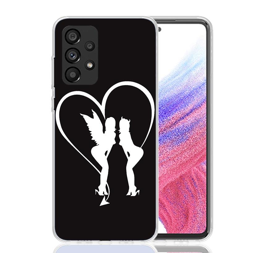 

Angel Devil Sexy Girl Case Phone Cover for Samsung Galaxy A17 A16 A15 A14 A13 A56 A55 A54 A53 A36 A35 A34 A33 A26 A25 A24 A23 A0 Samsung A14