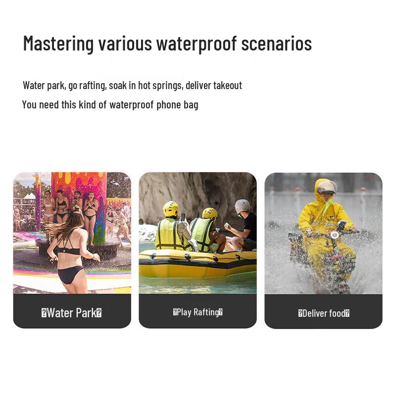 Ousen Universal Waterproof Touchscreen Phone Pouch