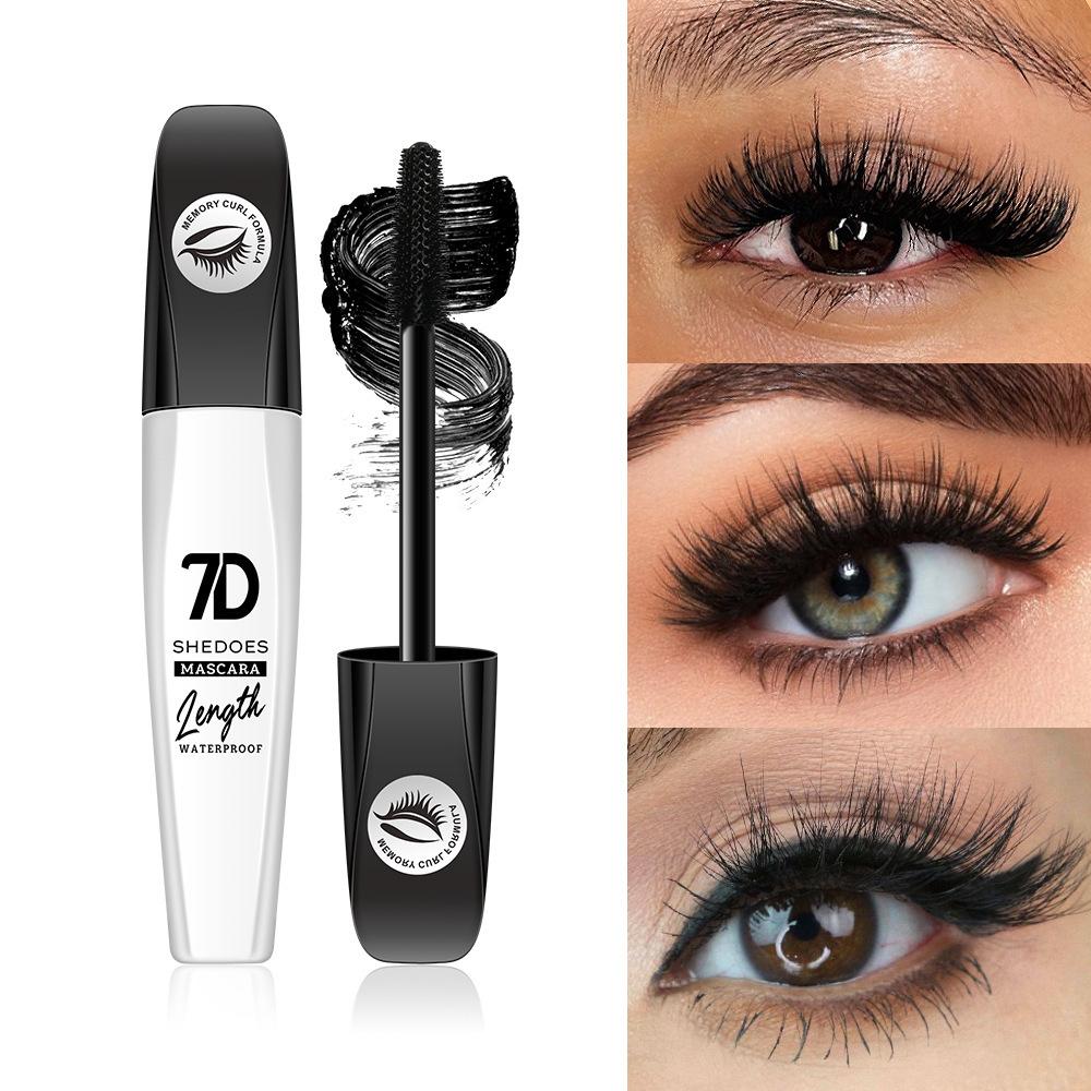 7D Waterproof Mascara That Won’t Smudge or Come Off, Long and Curled Mascara To Create A Stunning Look