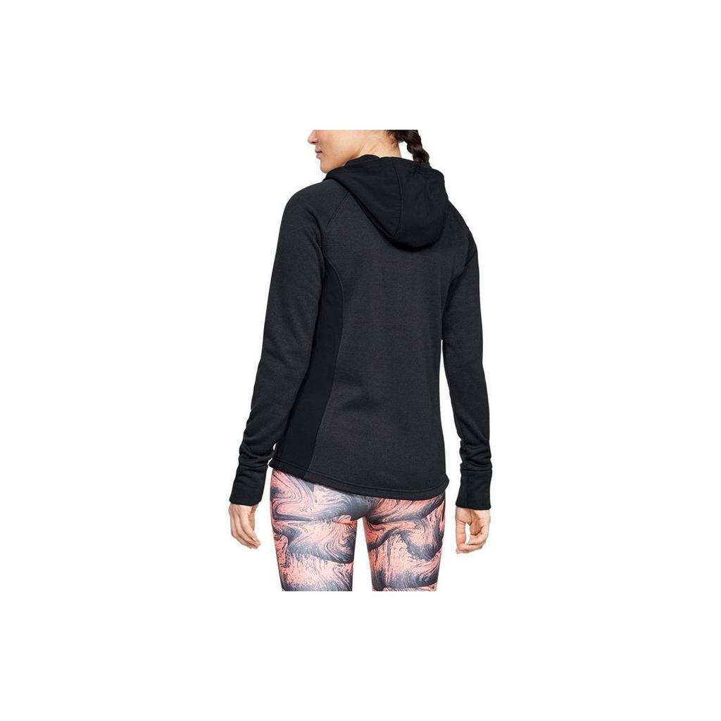 Under Armour Swacket Training Sports Hoodie Jacket Women Tops Black 1344445-001