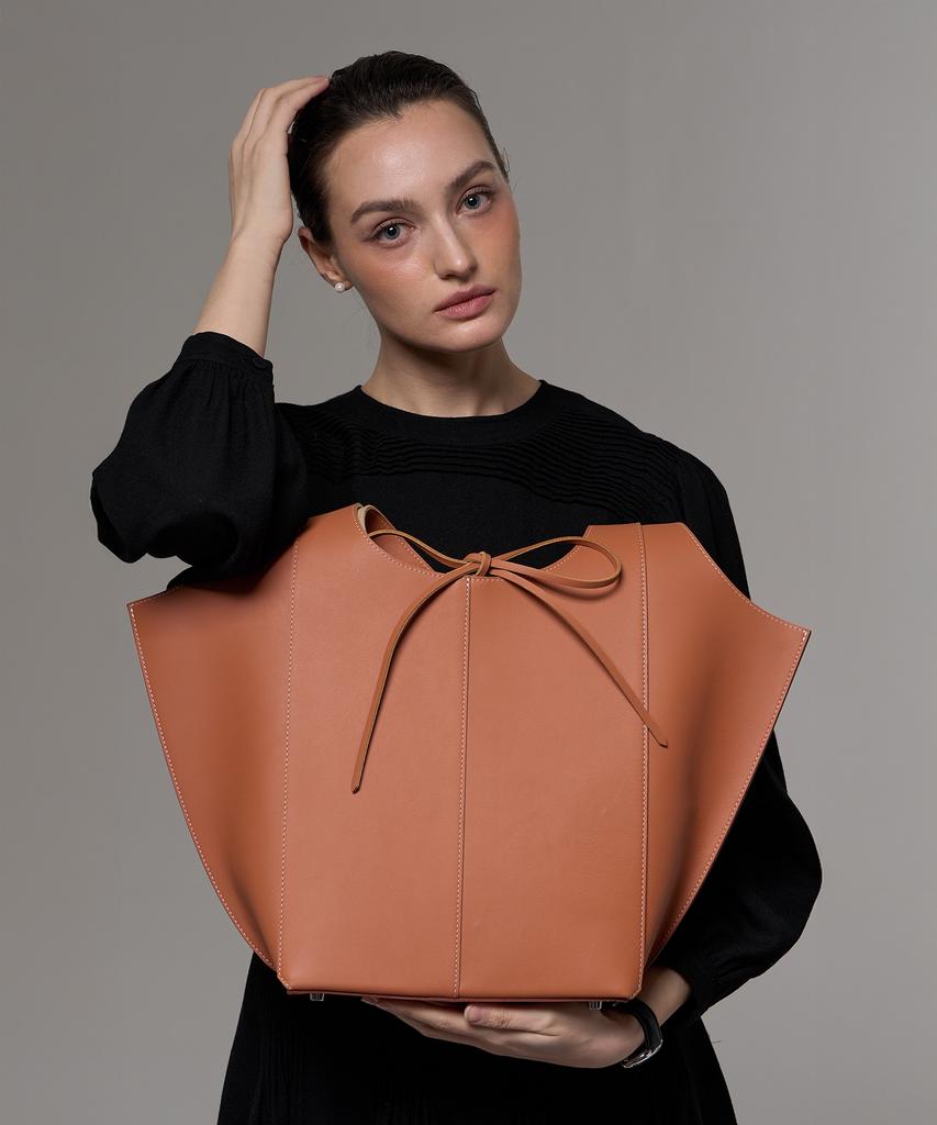 Zema Élever Le Quotidien Onnete Tote Bag L - Camel Tan (Onnete Tote Bag L)