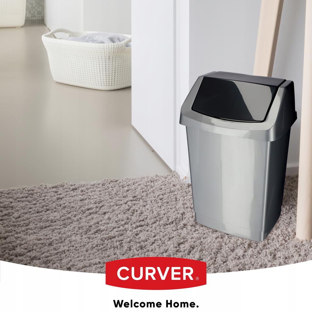 CURVER Kôš na odpadky s výklopným vekom