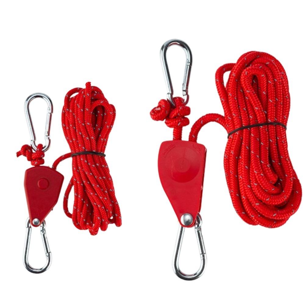 5M Reflective Camping Tent Rope 6mm Tent Fastener Rope Outdoor Activity Tent Wind Rope Survival