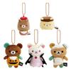 Mummy Halloween Rilakkuma Bear Brother Pumpkin Bear Brother Plush Pendant Decor