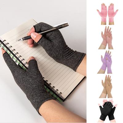 Arthritis Gloves Men Women Fingerless Compression Wrap Stretchy Gloves for Hand Pain And Osteoarthritis Relief Cycling Fitness
