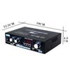 Home Car Amplifiers FM HiFi Digital Amplifier Stereo Bluetooth-compatible 5.0 Surround Sound Music Subwoofer Speakers
