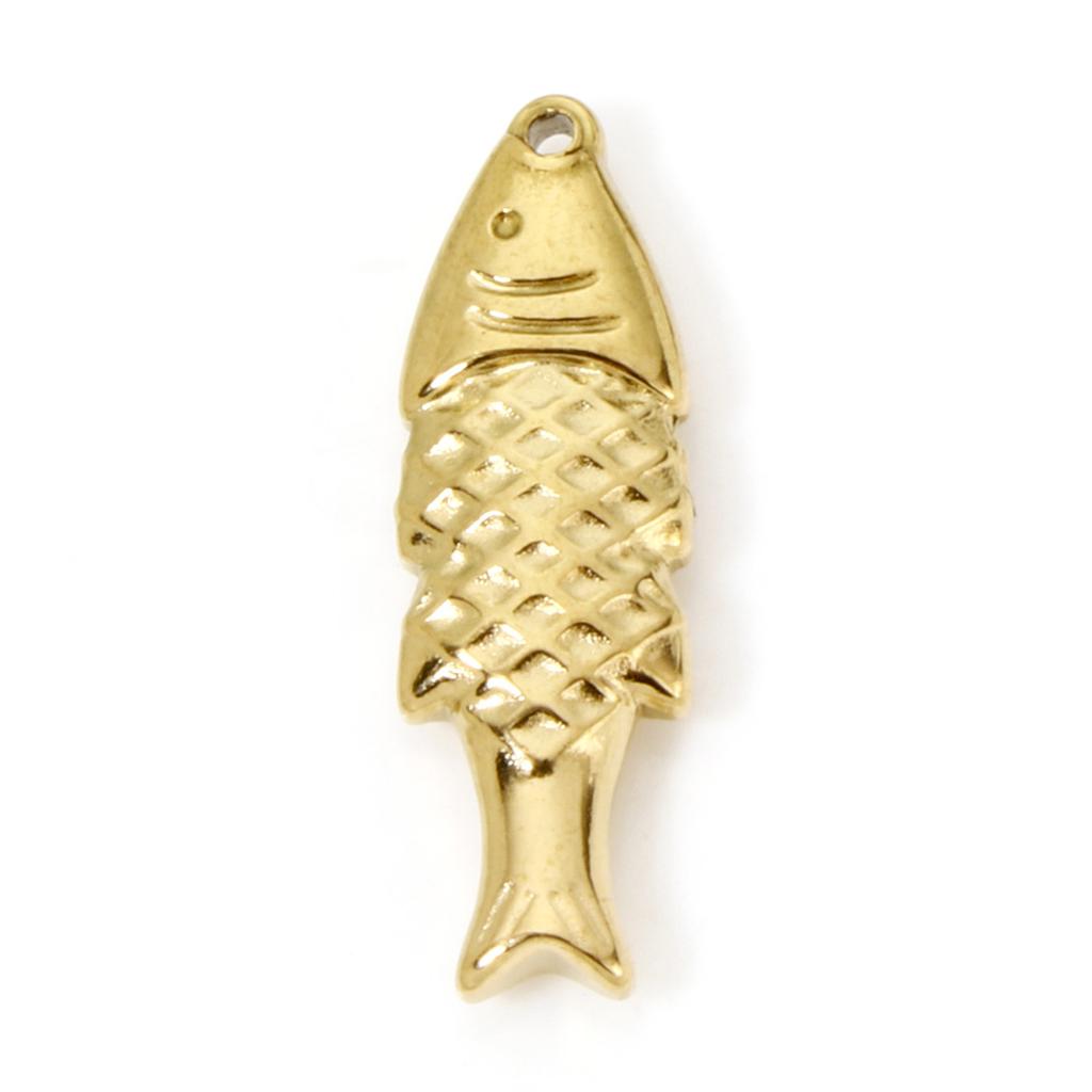 2 PCs 304 Stainless Steel Ocean Jewelry Charms For DIY Jewerly Making Gold Color Tortoise Animal Star Fish Crab Necklace Finding