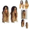 Luxurious Fashion Cosplay Hair Wig For Women With Long Straight And Curly Styles