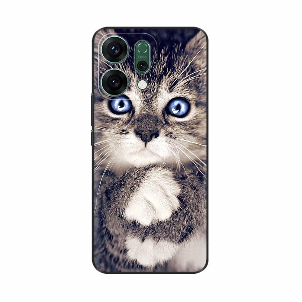 Phone Case For OPPO Reno 14 5G Case Soft TPU Painted Back Cover For OPPO Reno 14F 5G Silicone Phone Cases for Reno14 Pro Fundas