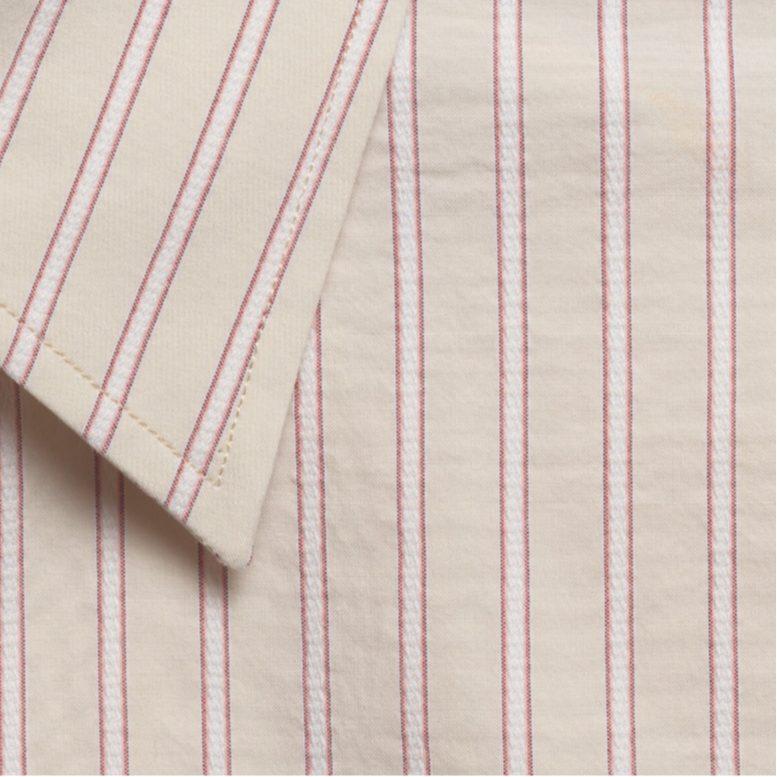 Gucci Washed Striped Long-sleeve Shirt 714693-ZAEC1-9863