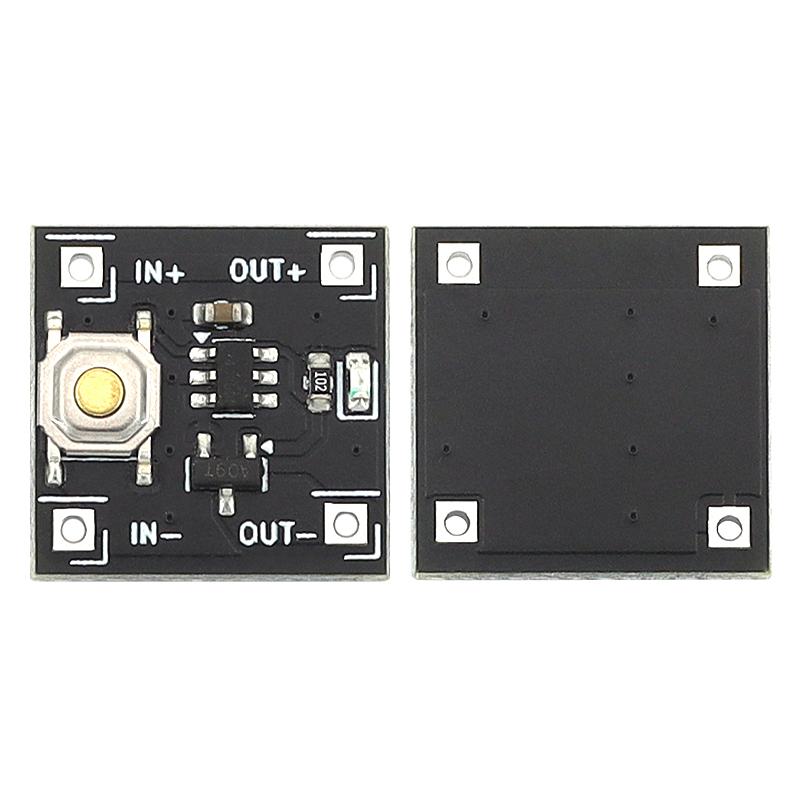 Dual Stable Switch Module DC2.2-5V Low-power Micro Single Key Standby Current 0.5ua Continuous Load 2A One Key Switch