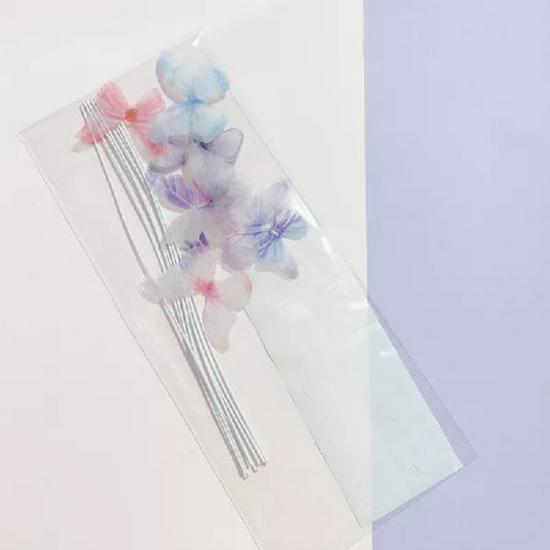 Valentine's Day Qixi Cake Topper: Lace Yarn Flower Border Ribbon Decoration Insert