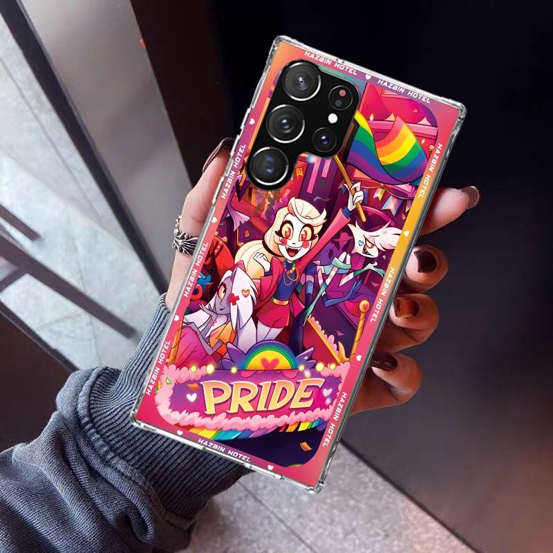 H-Hazbin Hotel Anime Phone Case For Samsung Galaxy S23 S24 S25 Edge S26 Ultra S22 + S21 Plus S20 FE Cover Silicone Print Shell G