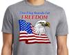 PubliciTeeZ Big and Tall King Size Patriotic This Flag Stands for Freedom T-Shirt
