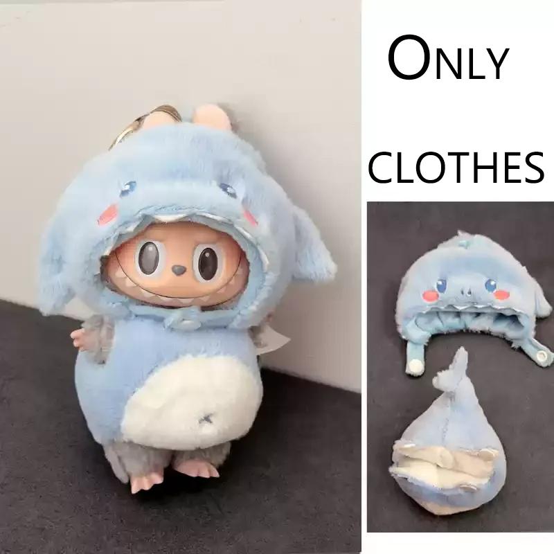 

Для одежды Лабубу Wacky Mart Друг Креветка Одежда ручной работы Аксессуар Кастомизация V1 V2 V3 Куклы Сумка Одежда Игрушки Хобби