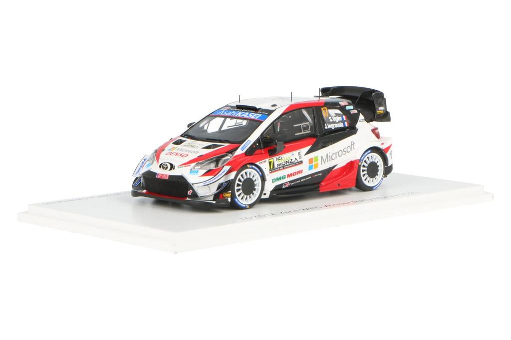Spark Toyota Yaris WRC 2020 Rally Monza Winner Drivers Champion 1/43 #17 S.Ogier/J.Ingrassia