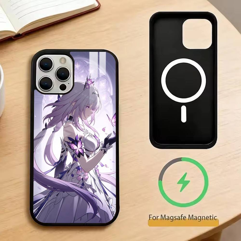 Honkai Star Rail   Phone Case For iPhone17,16,15,14,13,12,11 Plus,Pro Magnetic For Magsafe Wireless Charging