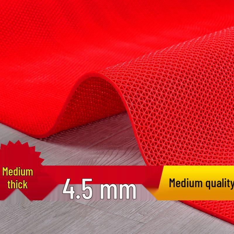Hollow Anti-Slip Water-Blocking Mat for Kitchen, Pool, and Bathroom