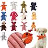 Corduroy Dog Toys For Small Large Dogs Animal Shape Plush Pet Squeaky Puppy