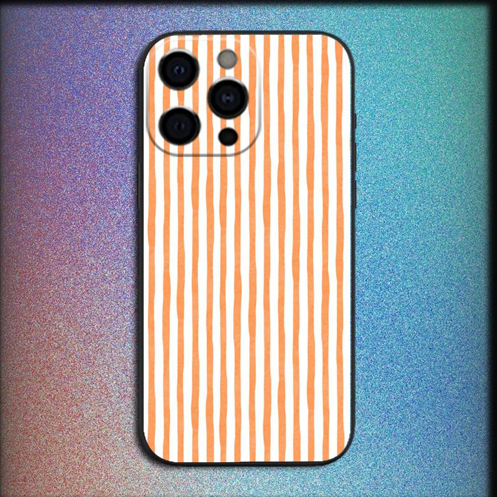 Artistic Color Stripes Phone Case For iPhone 17 Air 16 e 15 14 13 12 11 Pro Max Plus Mini SE 2020 2022 Shockproof Cover Funda
