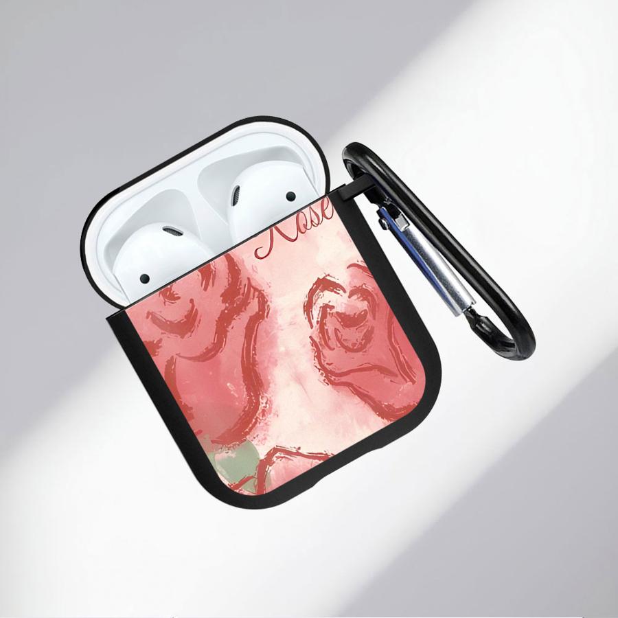 Flower Rose Art Case For Airpods Pro3 4 1 2 Pro Pro2 3 Soft Earphone Cases Cover