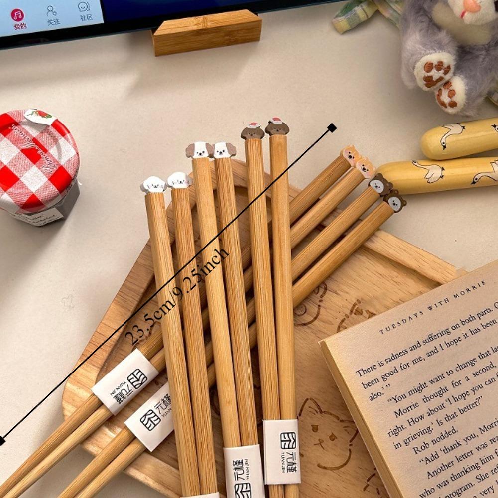 Animal Noodle Chopsticks Dog Cat Hot Pot Use Chopsticks Long Chopstick  Cooking Tools