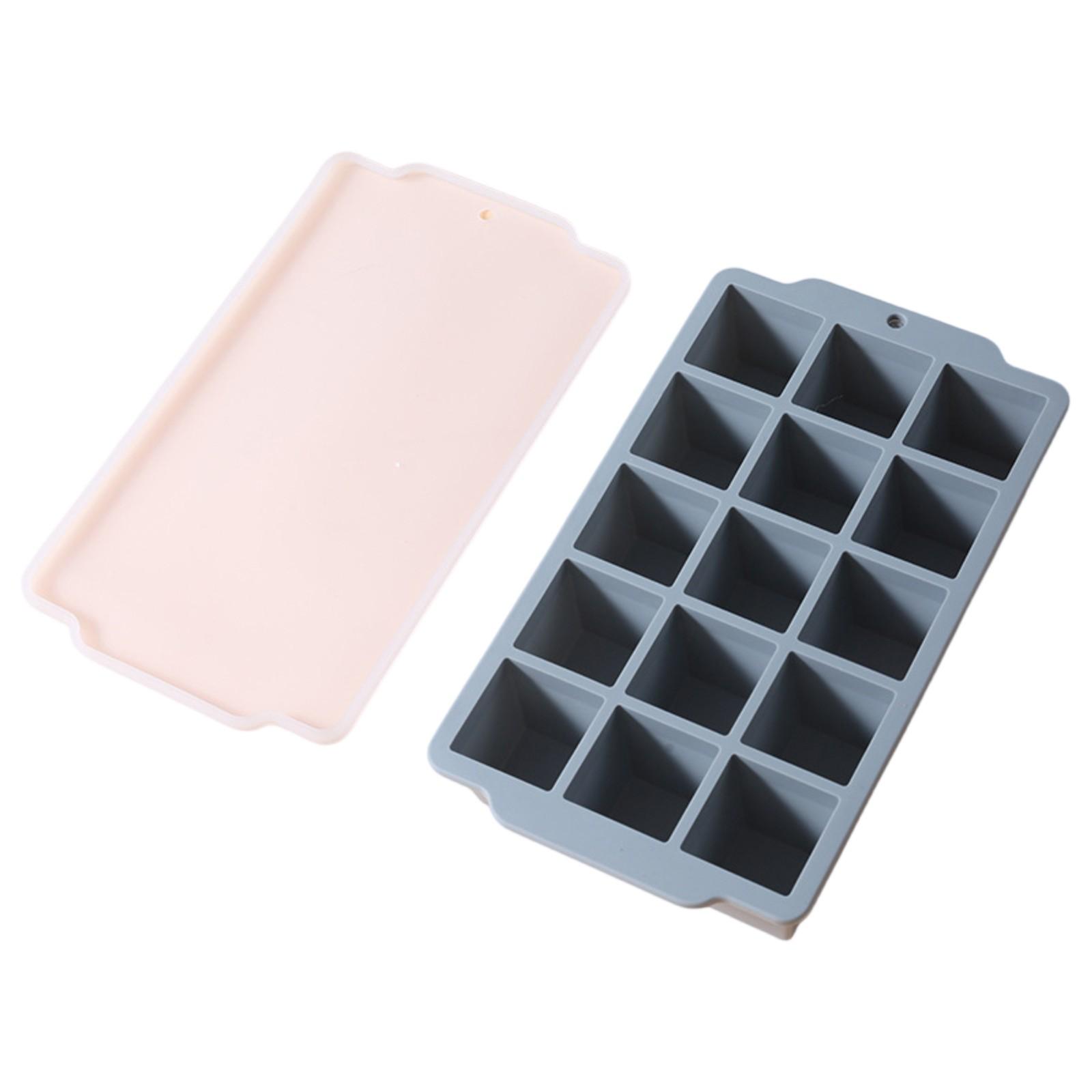 

Упаковка из 2 Подносов и Подносов, Силиконовый Поднос с 30 ячейками, Не содержащий BPA Поднос, Поднос для коктейлей, смузи и детской каши One Size