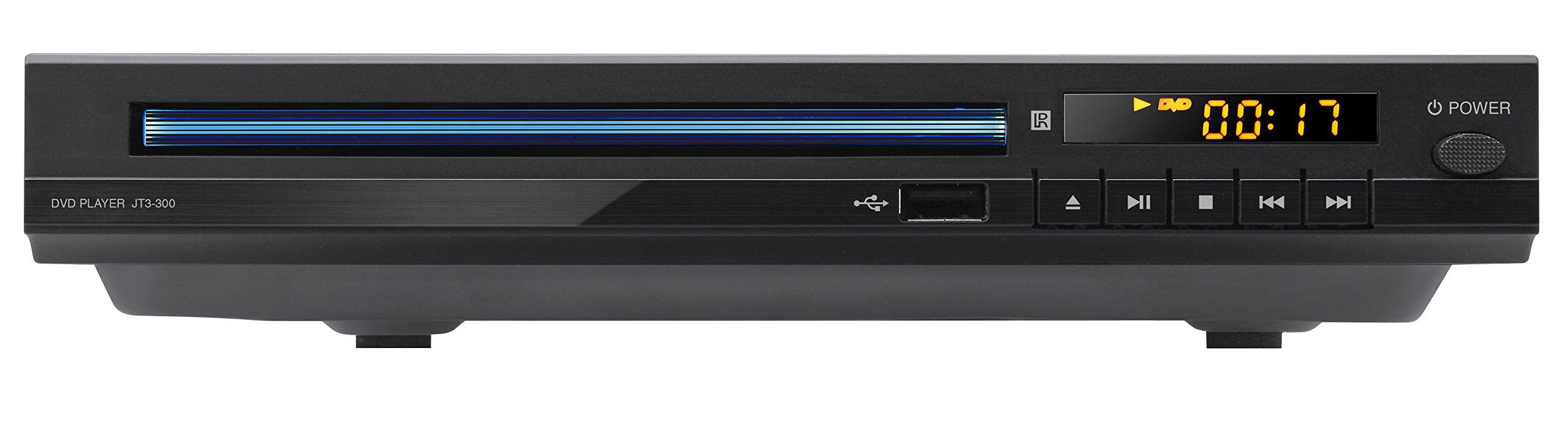 

Greenhouse HDMI compatible DVD player Compact design HDMI cable included JT3-300