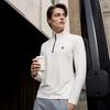 Fila Fitness Simple Casual Sports Training Comfortable Versatile Long Sleeve T-Shirt Men Tops Egrets-White A11M611205FWT