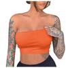 Women's Fashion Casual Sleeveless Bra Slim Short Color Sexy Vest