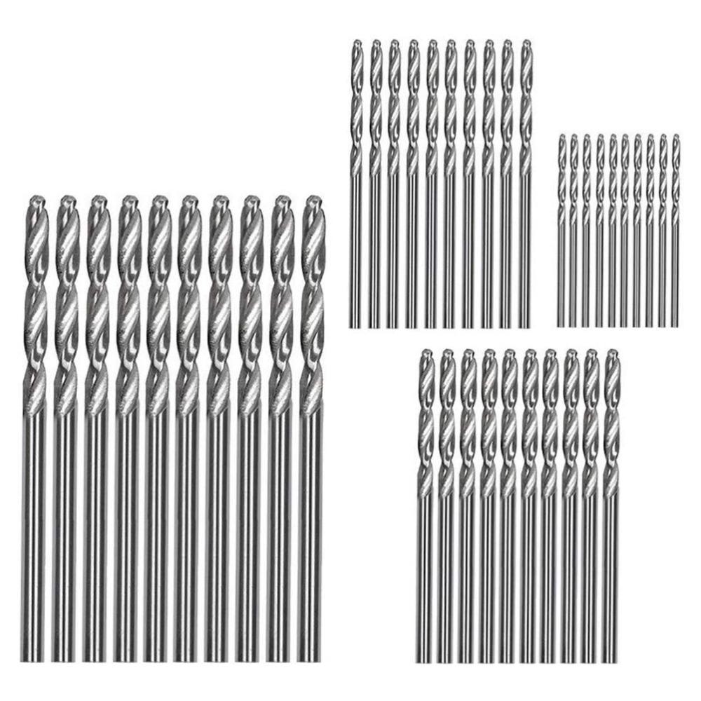 

40pcs 0.6mm 1.0mm 1.5mm 2.0mm Titanium Coated Drill Bit Set Mini Twist Drill Bit Set Wood Drilling