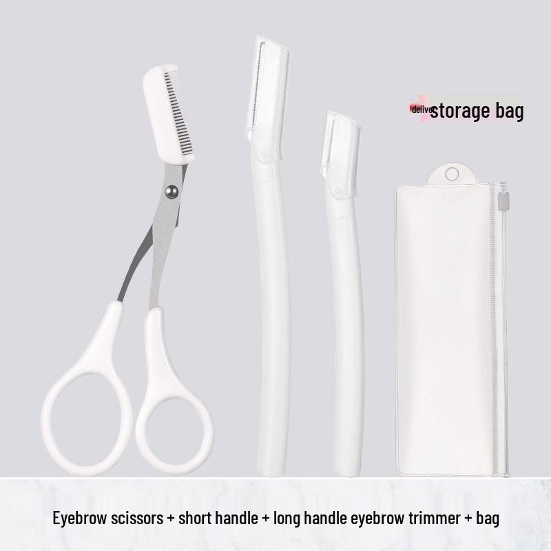 Advanced Eyebrow Razor: Anti-Scratch Trimming Tool Set for Men and Women