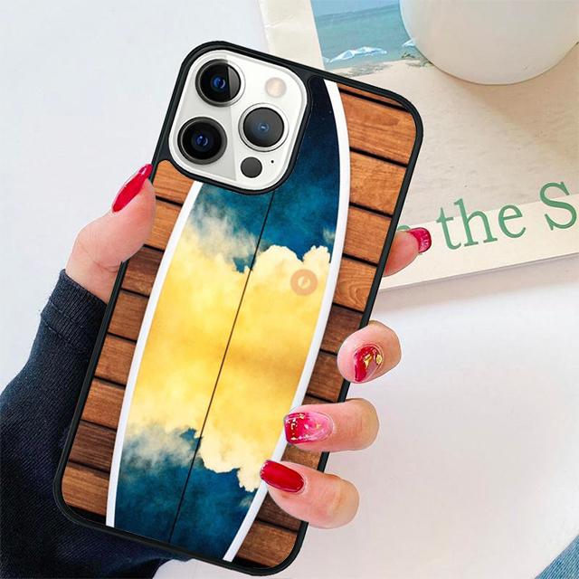Surfer Surf Hang Loose Shaka Phone Case Cover For iPhone 17 Air 15 16e 14 13 11 12 Pro Max Max Plus Back Coque shell