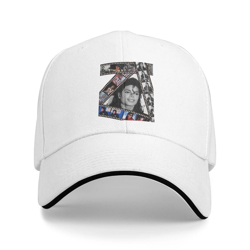 MJ Pop King Baseball Caps Hip Hop Music Sandwich Hat Unisex Style Adjustable Caps Hat Sport