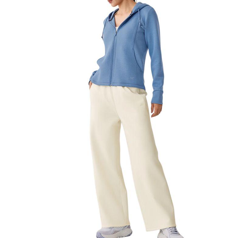 Skechers Comfortable Soft Loose Mid-Rise Knitted Sports Pants Women Bottoms P425W083-01PJ