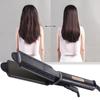 Temperature Adjustable Flat Iron Wide Plate Professional Straightener Straightening Iron  Travel