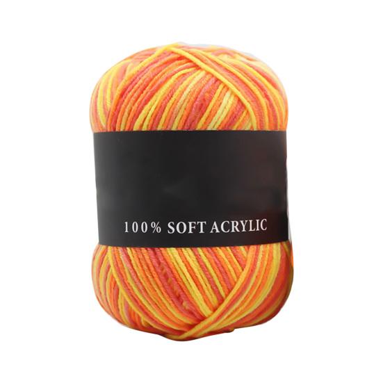 Woolen Yarn Triple Brands Soft Milk Cotton Solid Color Knitting Yarn