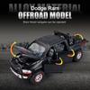 1:32 Dodge Ram TRX Pickup Truck Model - Alloy Toy Car with Sound, Light, and Pull-Back Door for Kids